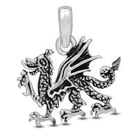 Welsh Dragon Pendant 0.8 inch