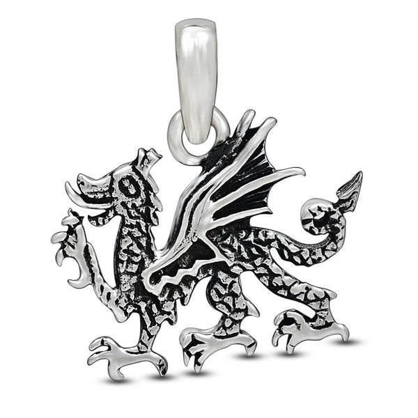 Welsh Dragon Pendant 0.8 inch