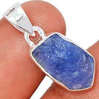 Tanzanite Raw Pendant